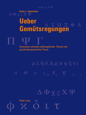 cover image of Über Gemütsregungen